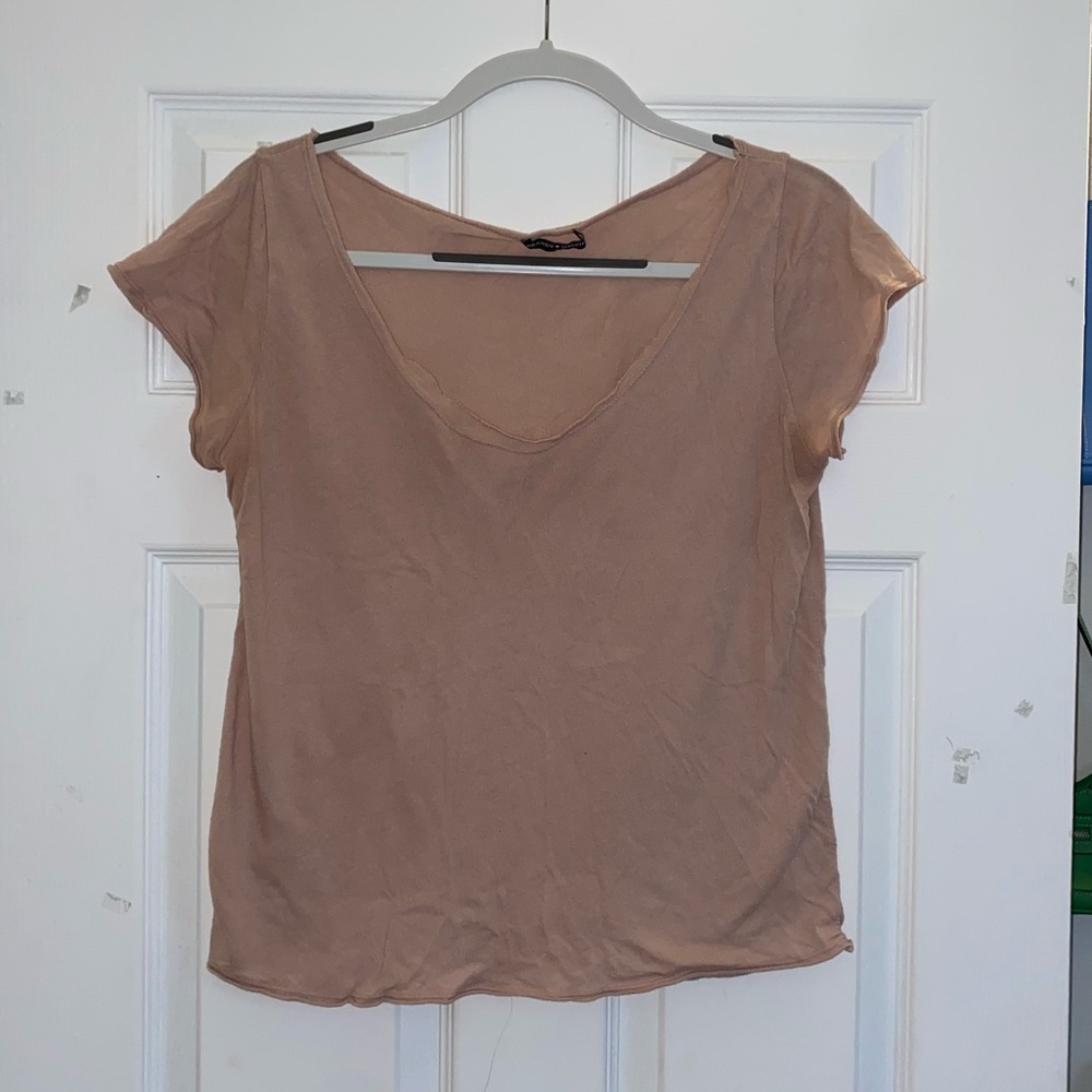 pink Brandy Melville tee